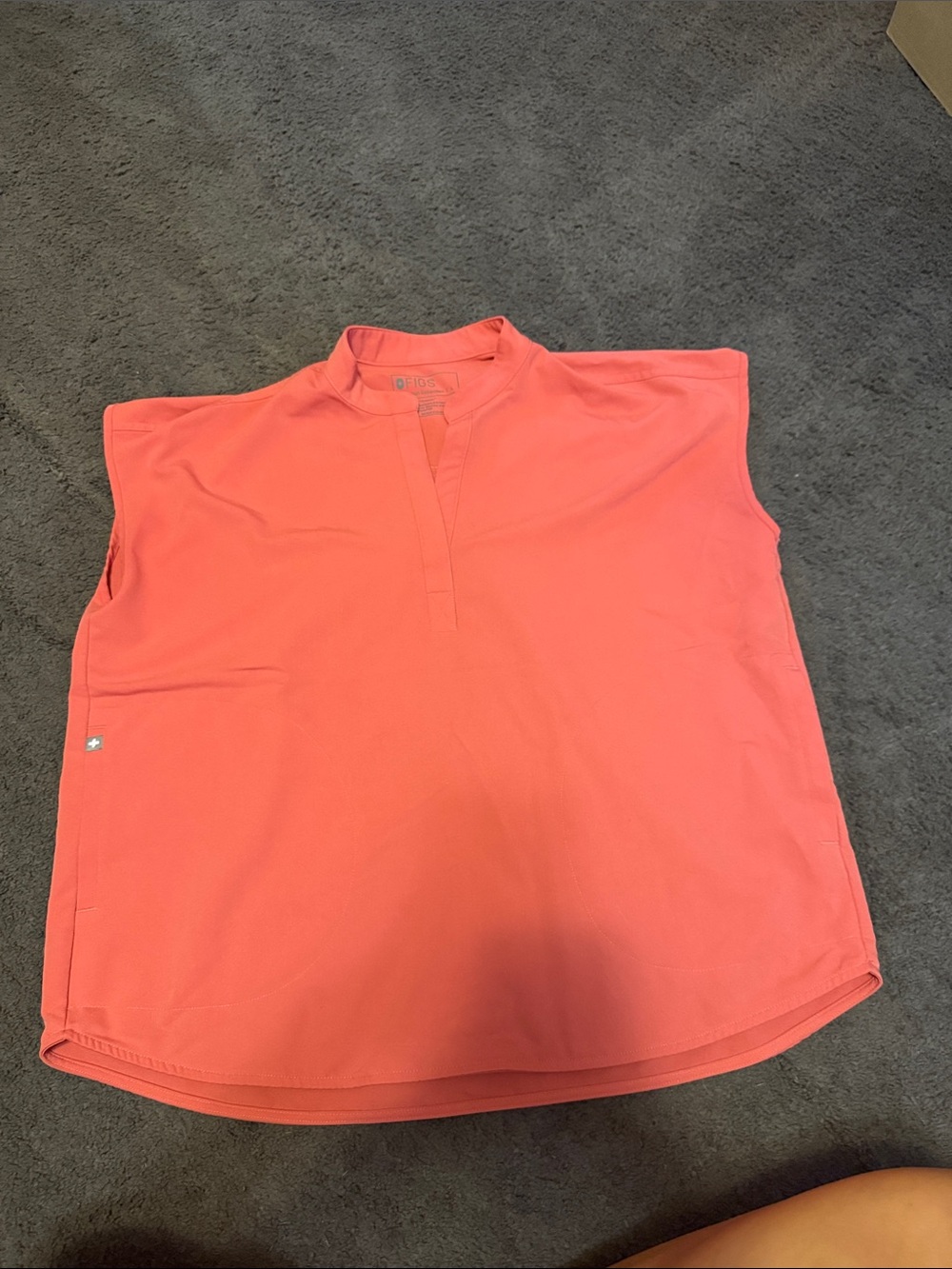 Figs Pulmonary pink Rafaela scrub top
